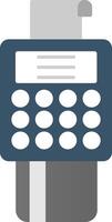 Bank Terminal Flat Gradient  Icon vector