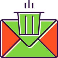 Junk Filled  Icon vector