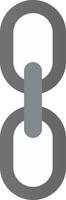 Chain Flat Gradient  Icon vector