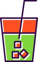 Drink Filled  Icon vector