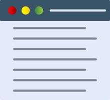 Web Flat Gradient  Icon vector