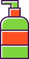 Liquid Soap Filled  Icon vector