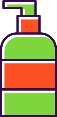 Liquid Soap Filled  Icon