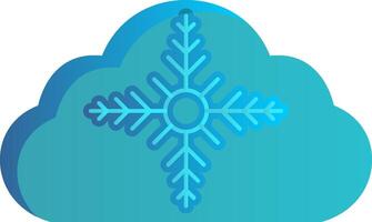 Weather Flat Gradient  Icon vector