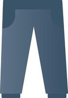 Trousers Flat Gradient  Icon vector