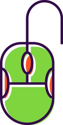 Mouse Filled  Icon
