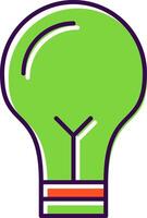 Strategy Filled  Icon vector
