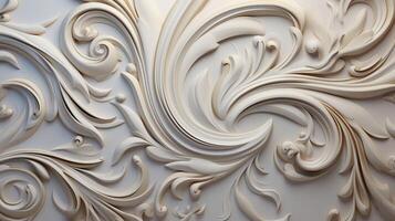 AI generated Marble Ornamentation background photo