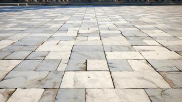 AI generated Marble Paving background photo