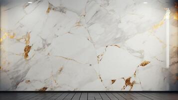 AI generated Marble Wall Cladding background photo