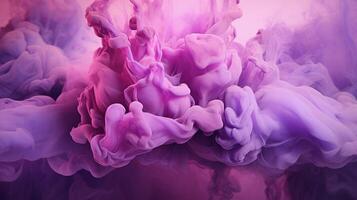 AI generated Mauve color splash background photo