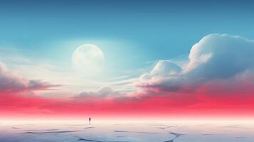 AI generated Minimalist Designs background photo