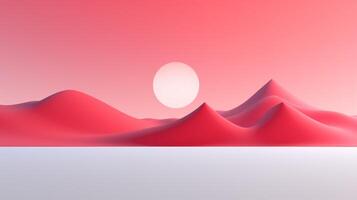 AI generated Minimalist Designs background photo