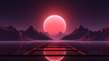 AI generated Minimalist Designs background photo