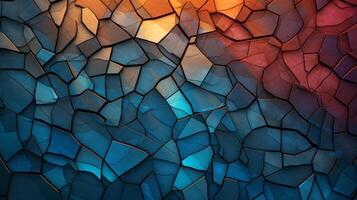 AI generated Mosaic and Tessellations background photo