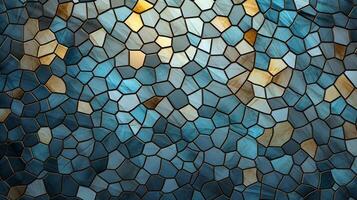 AI generated Mosaic and Tessellations background photo