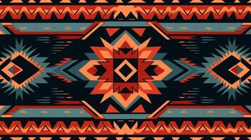 AI generated Navajo Pattern photo