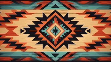 AI generated Navajo Pattern photo