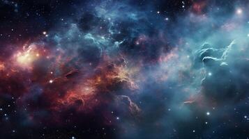 AI generated Nebula high quality Background photo