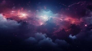 AI generated Nebula high quality Background photo