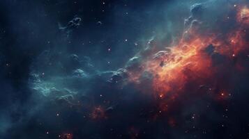 AI generated Nebula high quality Background photo