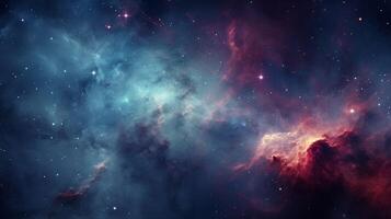 AI generated Nebula high quality Background photo