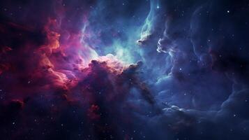 AI generated Nebula high quality Background photo