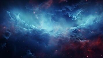 AI generated Nebula high quality Background photo