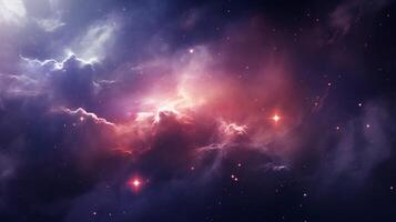 AI generated Nebula high quality Background photo