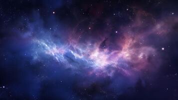 AI generated Nebula Energy Background photo