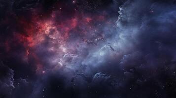 AI generated Nebula Shower Background photo