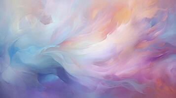 AI generated Oil Painting Abstract Ethereal Background photo