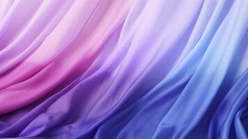 AI generated Ombre Fabric Background photo