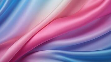 AI generated Ombre Fabric Background photo