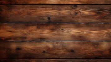 AI generated Old Wood Background photo