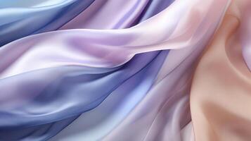 AI generated Organza Fabric Background photo