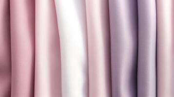 AI generated Pastel Fabric Texture Background photo