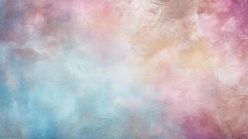 AI generated Pastel Grunge Background photo