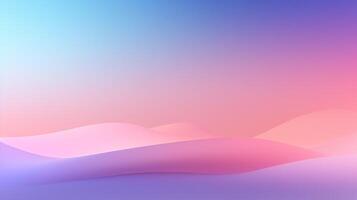 AI generated Pastel Gradient Background photo