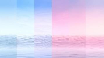 AI generated Pastel Monochromatic Background photo