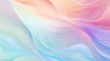 AI generated Pastel Patterned Background photo