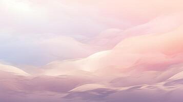 AI generated Pastel Subdued Tones Background photo