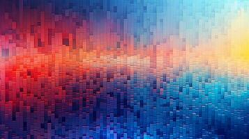 AI generated Pixel Art Abstract Background photo