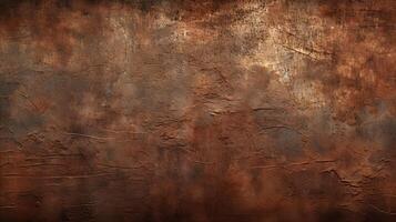 AI generated Rustic Metal Texture Background photo