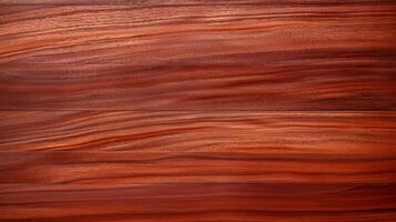 AI generated Santos Mahogany Wood Background photo