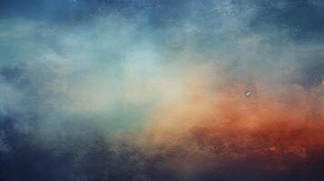 AI generated Sky with Abstract Grunge Background photo