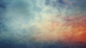 AI generated Sky with Abstract Grunge Background photo