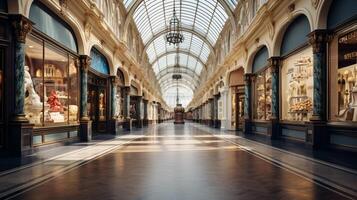 AI generated shoping high quality backgrounds photo