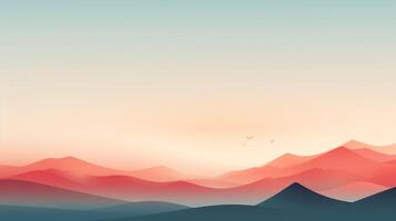 AI generated Minimalist Designs background photo