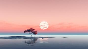 AI generated Minimalist Designs background photo